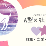「A型×牡羊座（おひつじ座）」占い