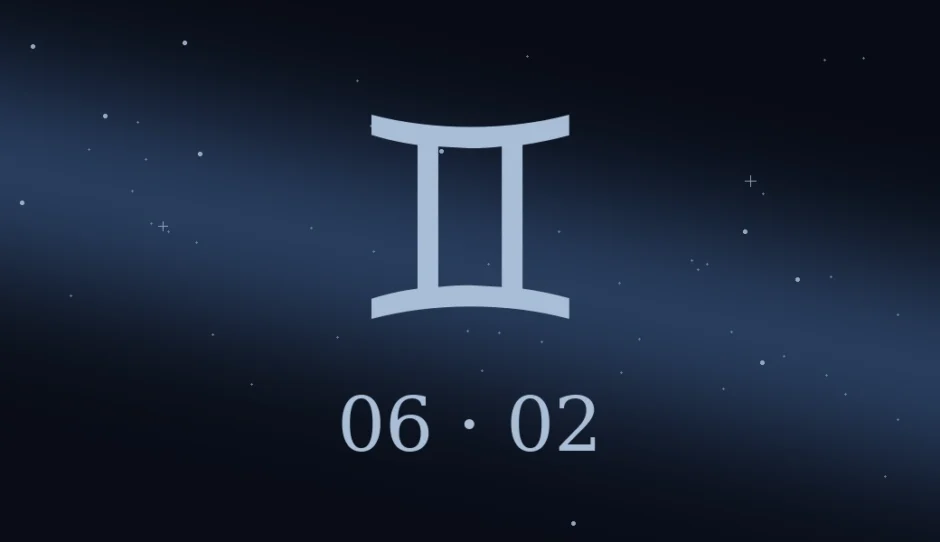 6月2日生まれの誕生日占い