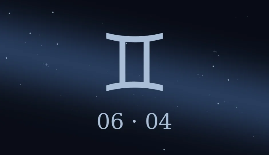 6月4日生まれの誕生日占い
