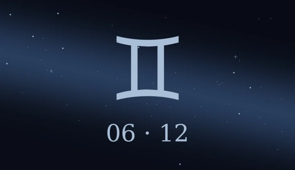 6月12日生まれの誕生日占い