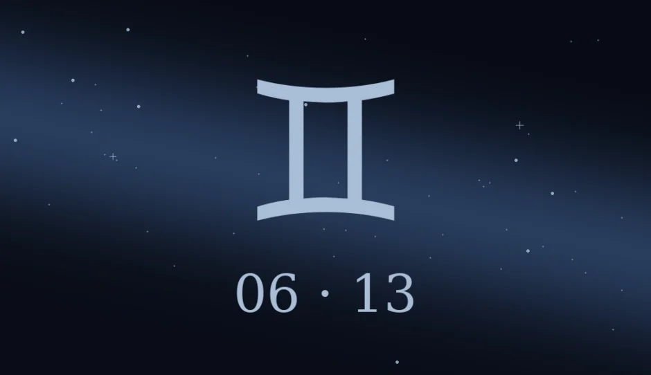6月13日生まれの誕生日占い