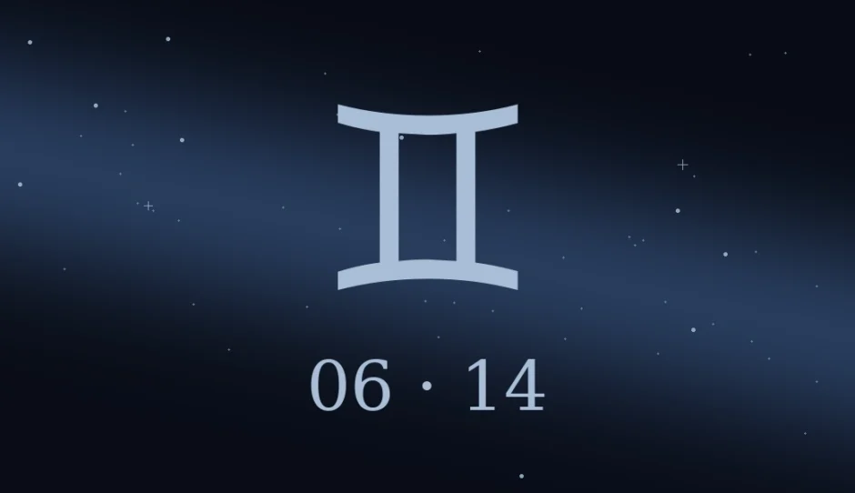 6月14日生まれの誕生日占い