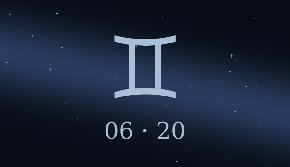 6月20日生まれの誕生日占い