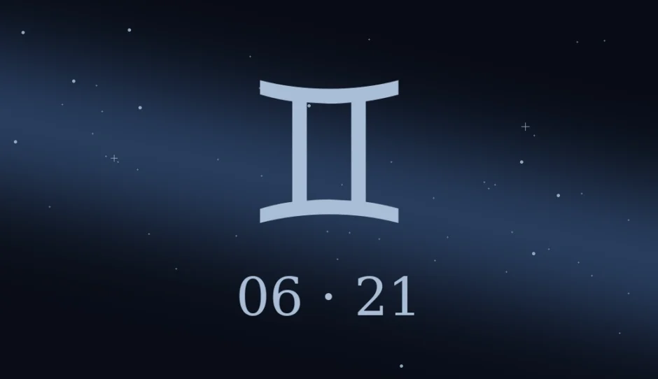 6月21日生まれの誕生日占い