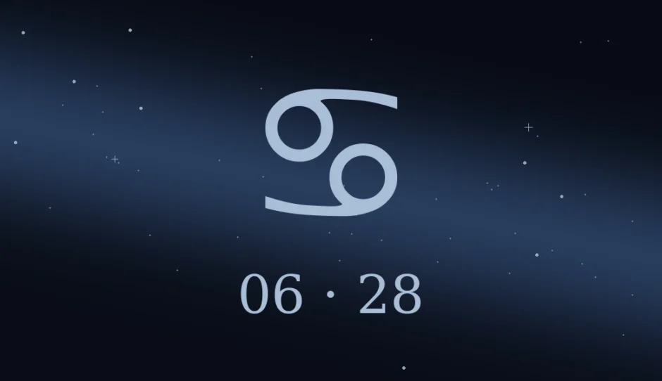 6月28日生まれの誕生日占い