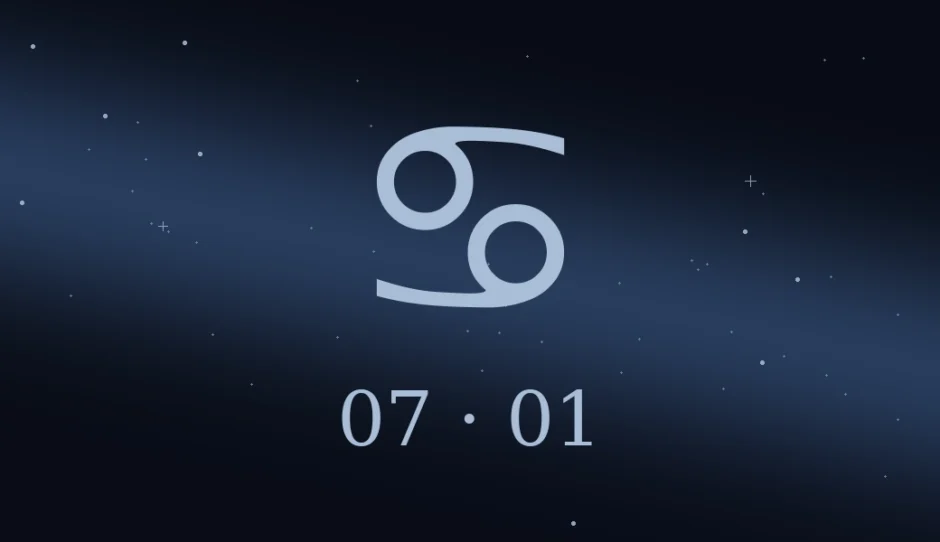7月1日生まれの誕生日占い