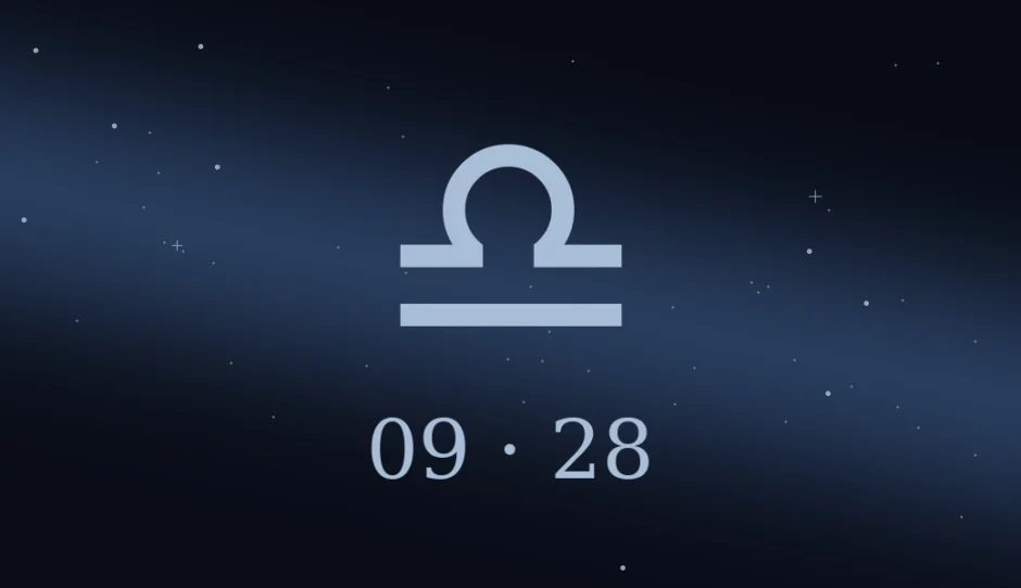 9月28日生まれの誕生日占い