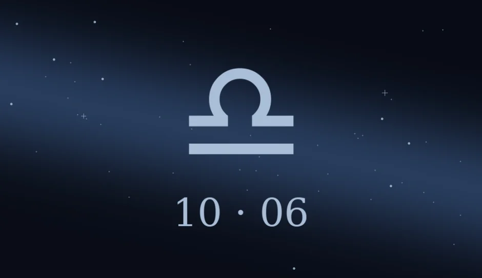 10月6日生まれの誕生日占い