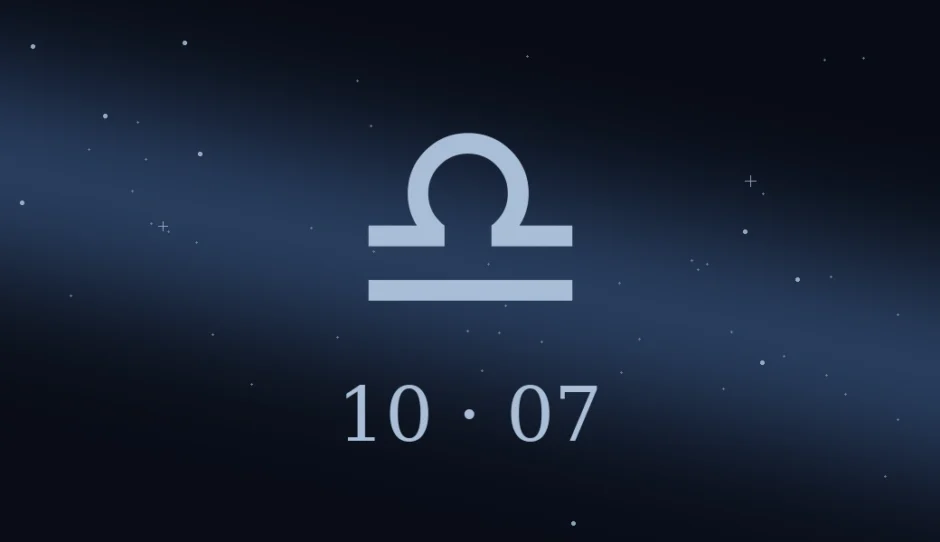 10月7日生まれの誕生日占い