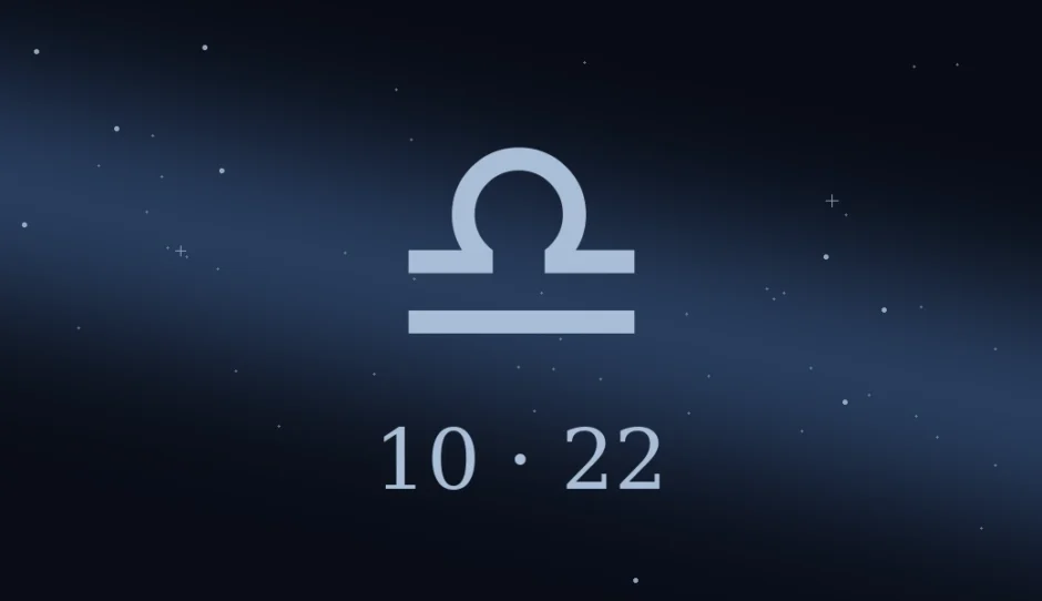 10月22日生まれの誕生日占い